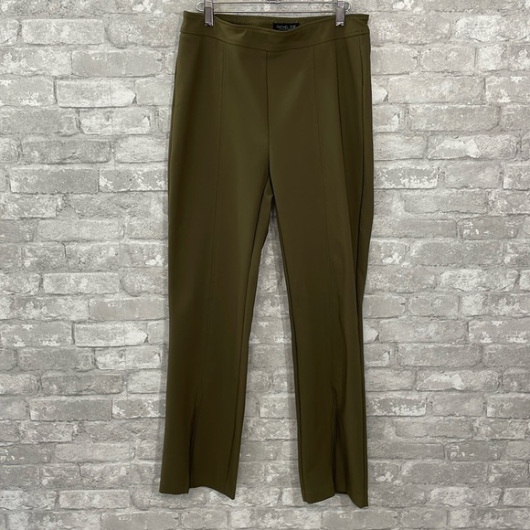 Rachel Zoe Olive Straight Leg Pull On Pants - Picture 1 of 6